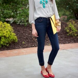 HOLLISTER  Slim Fit Dark Wash Low Rise Skinny Jean